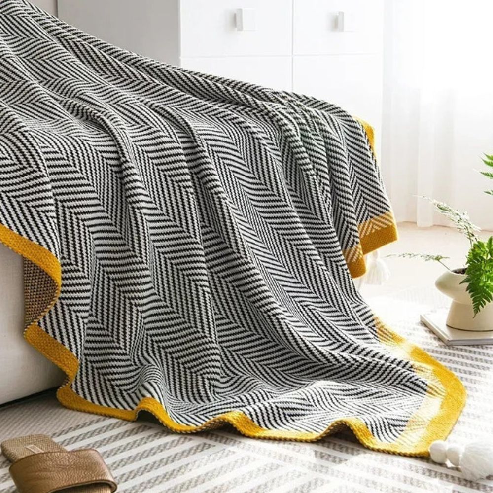 Gala Fleece Deken - Ultrazacht Acryl, Scandinavisch Design 2