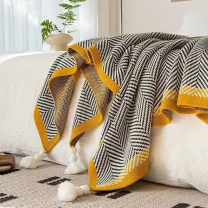 Gala Fleece Deken - Ultrazacht Acryl, Scandinavisch Design 3