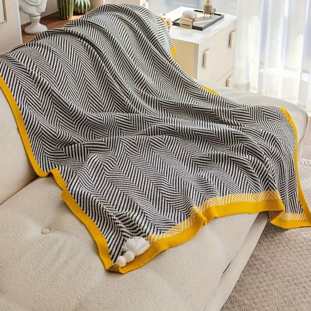 Gala Fleece Deken - Ultrazacht Acryl, Scandinavisch Design 4
