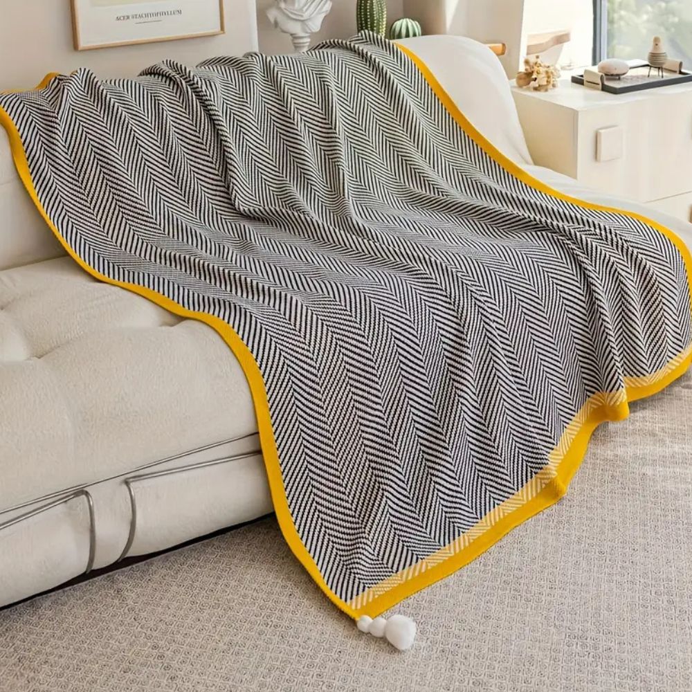 Gala Fleece Deken - Ultrazacht Acryl, Scandinavisch Design 5