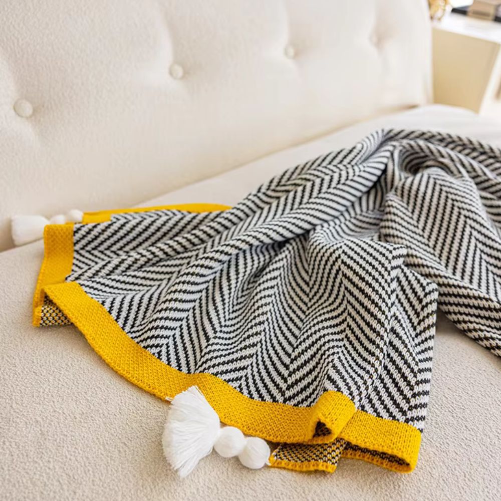 Gala Fleece Deken - Ultrazacht Acryl, Scandinavisch Design 6