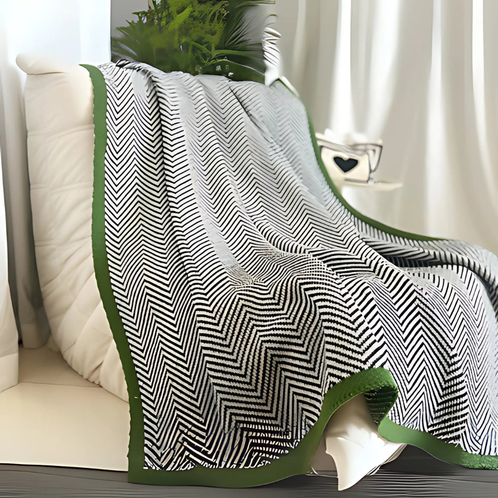 Gala Fleece Deken - Ultrazacht Acryl, Scandinavisch Design 8