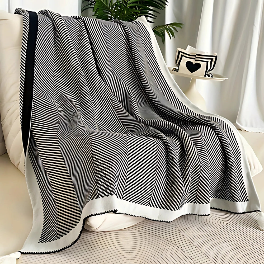 Gala Fleece Deken - Ultrazacht Acryl, Scandinavisch Design 9