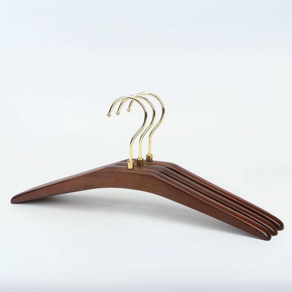 Galia Kledinghanger - Houten, Antislip Design voor Optimalisatie van uw Kast 0