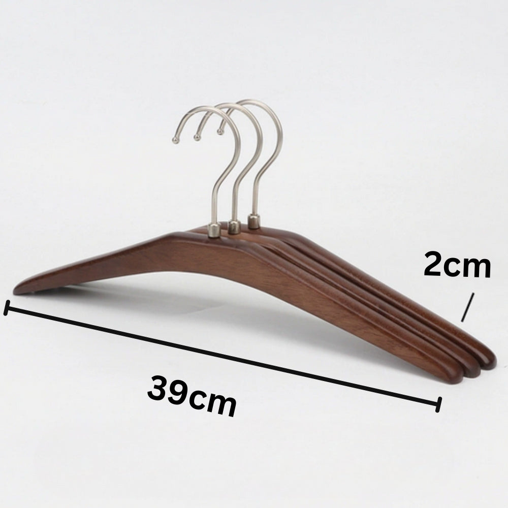 Galia Kledinghanger - Houten, Antislip Design voor Optimalisatie van uw Kast 3