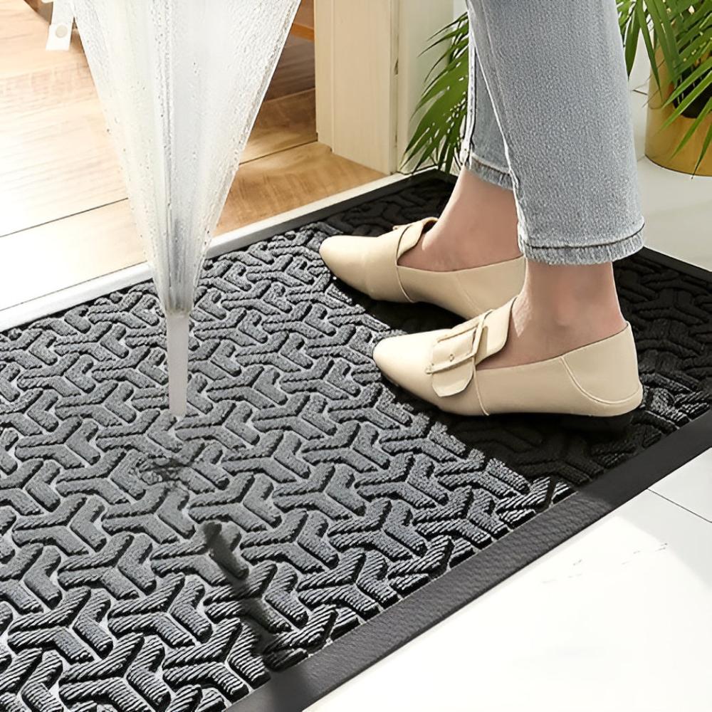 Gavino Entreedeurmat - Duurzaam, Antislip Geometrisch Design 1