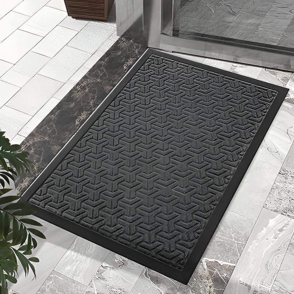Gavino Entreedeurmat - Duurzaam, Antislip Geometrisch Design 5