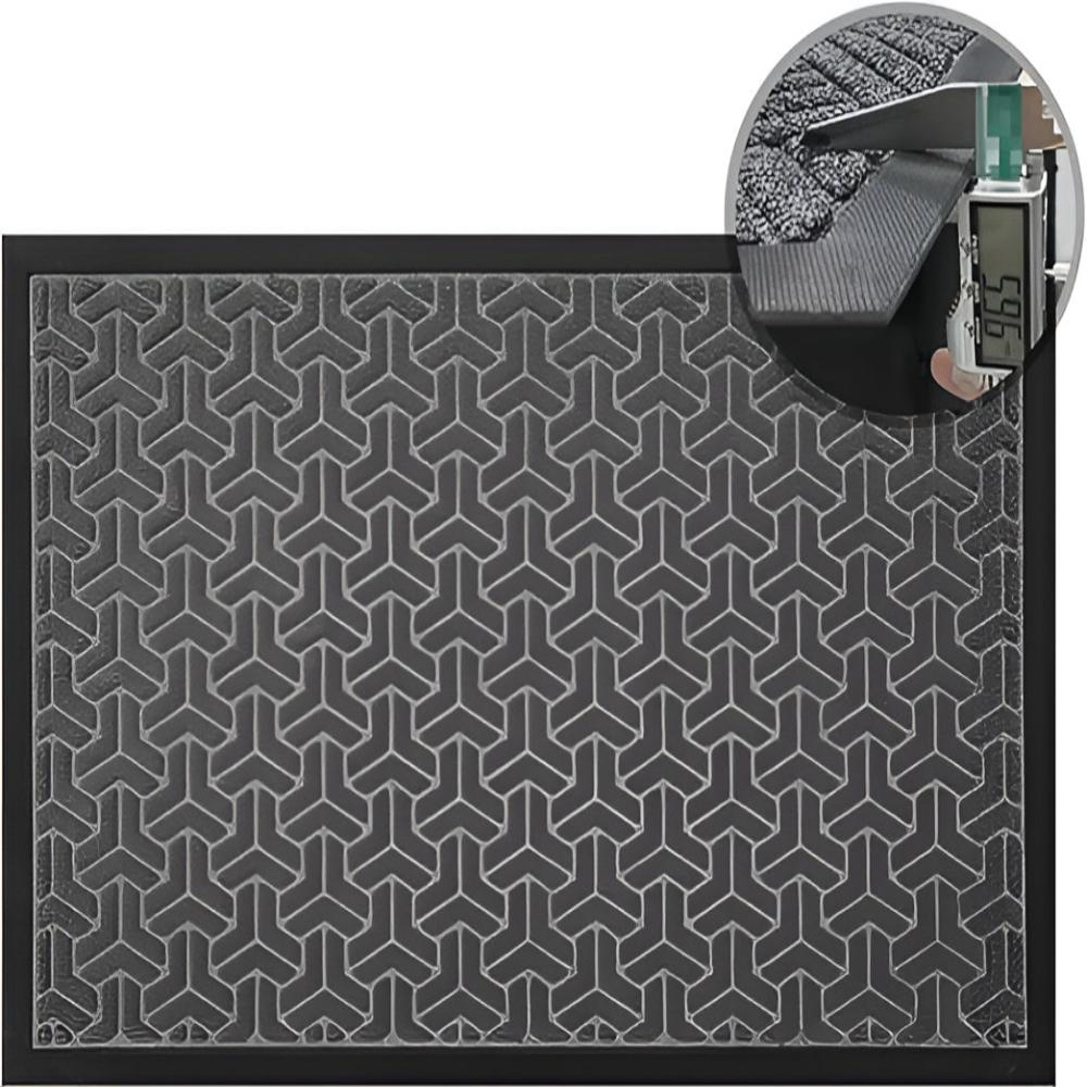 Gavino Entreedeurmat - Duurzaam, Antislip Geometrisch Design 7