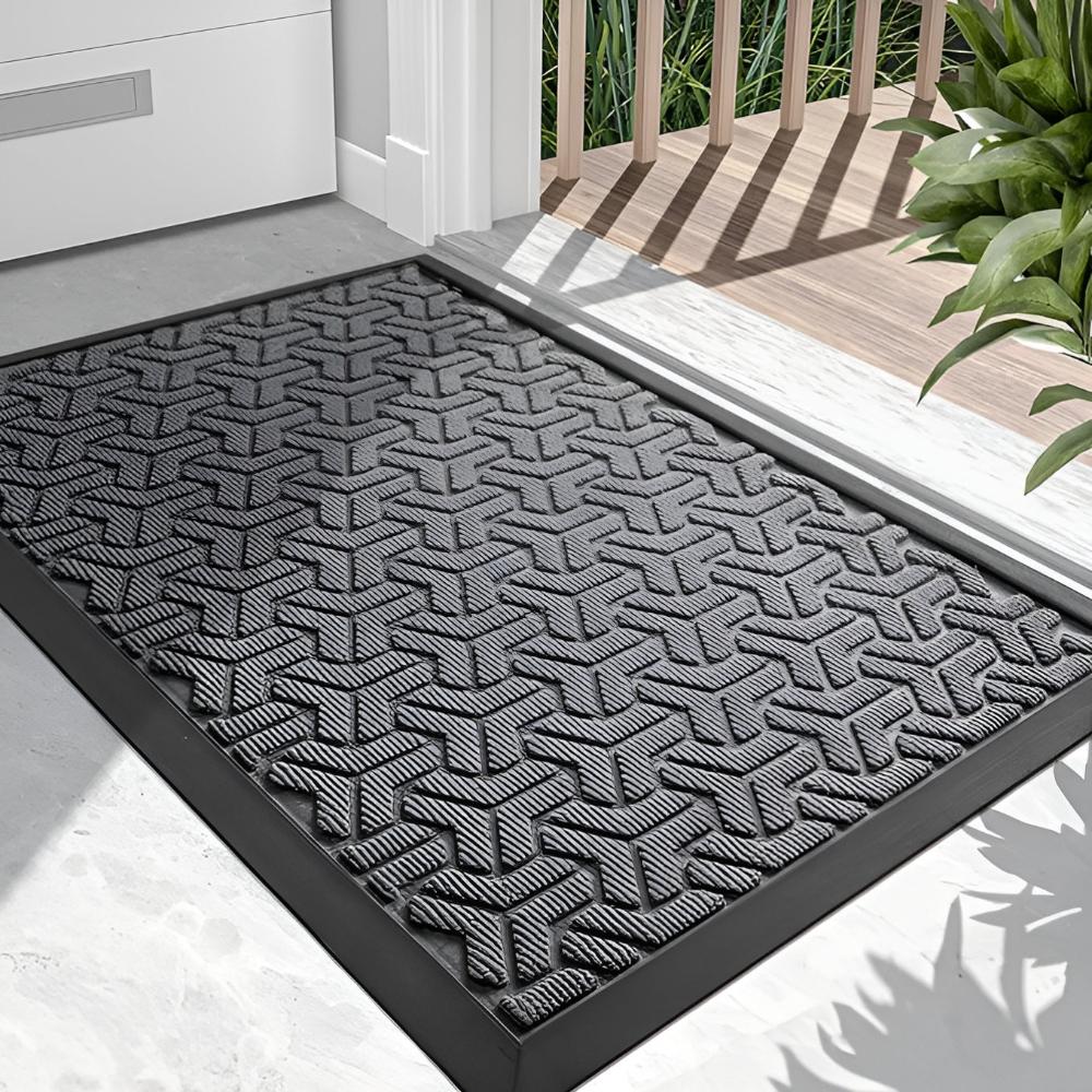 Gavino Entreedeurmat - Duurzaam, Antislip Geometrisch Design 8