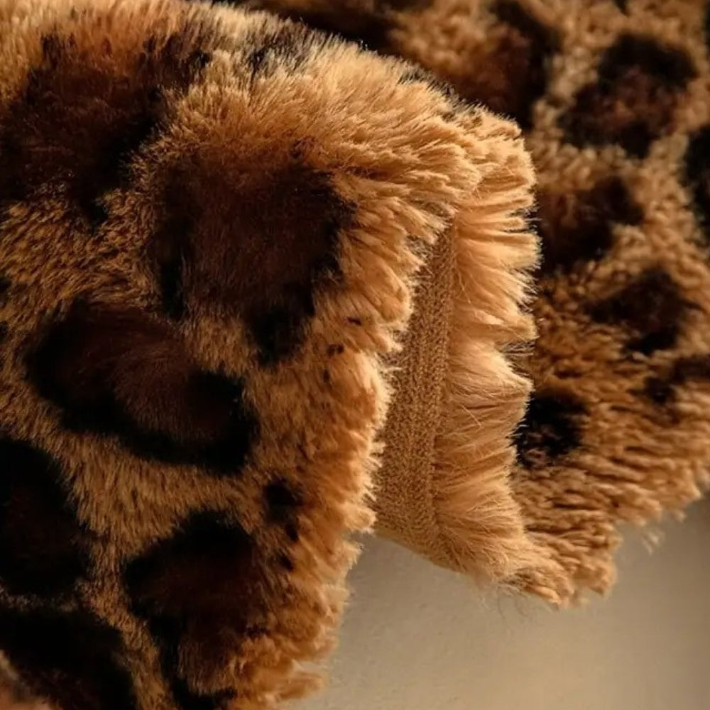 Gela Sofa Cover - Zachte Microvezel, Luipaardprint 3