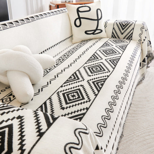 Gemo Bankhoes - Katoen Polyester, Geometrisch Boho Patroon 0