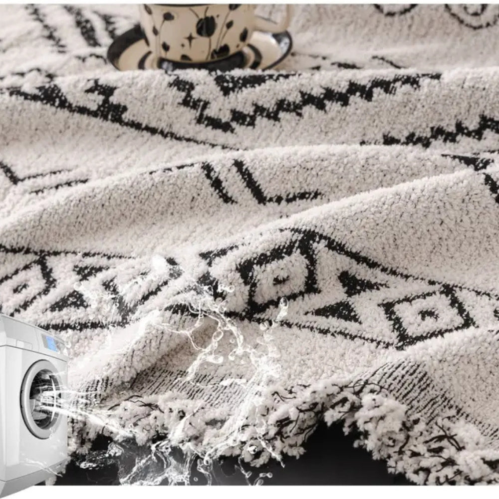 Gemo Bankhoes - Katoen Polyester, Geometrisch Boho Patroon 5