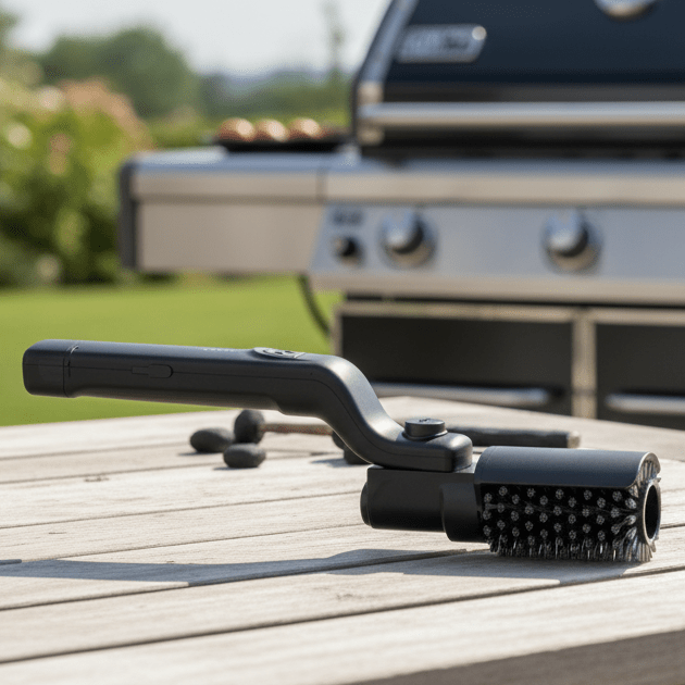 Girox Elektrische Grillborstel - Ergonomisch Handvat, 3 Reinigingsstanden 1