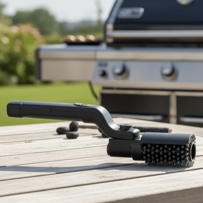 Girox Elektrische Grillborstel - Ergonomisch Handvat, 3 Reinigingsstanden 1