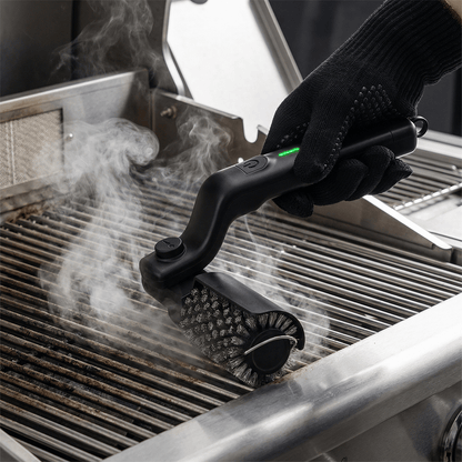 Girox Elektrische Grillborstel - Ergonomisch Handvat, 3 Reinigingsstanden 4
