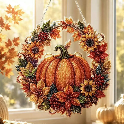 GleamCraft Diamond Painting Kit - Compleet Herfstproject met Strass-Steentjes 11