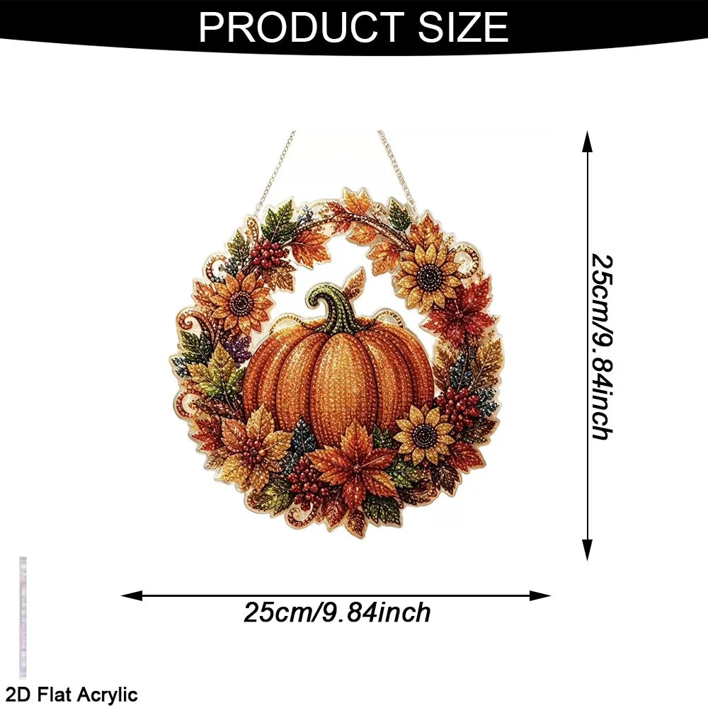 GleamCraft Diamond Painting Kit - Compleet Herfstproject met Strass-Steentjes 8