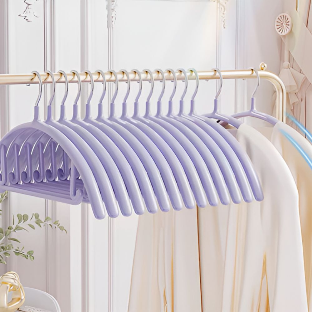 Gleam Kleerhangers Set - Antislip ABS, Set van 10 8