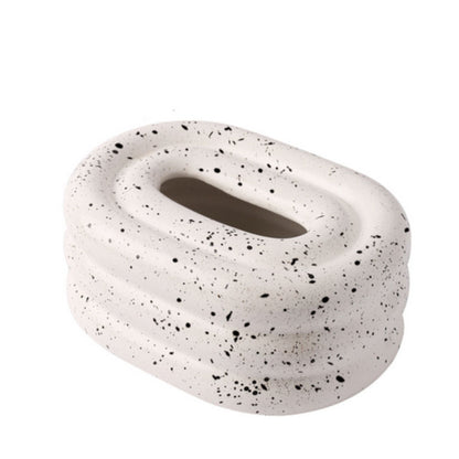 Gleam Tissue Holder - Keramiek, Modern Ontwerp 7