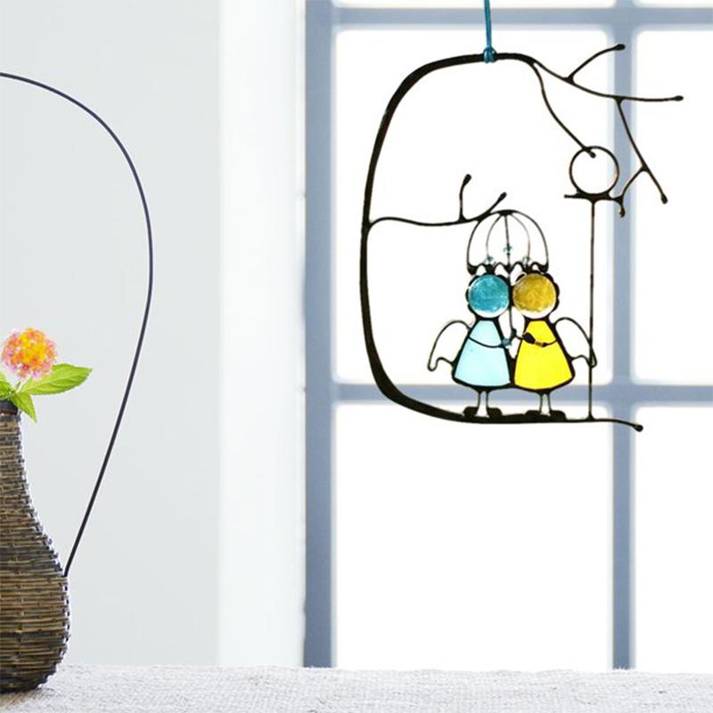 Gleira Zonnewijzer - Handgemaakt Glas, Regenboogreflecties 6