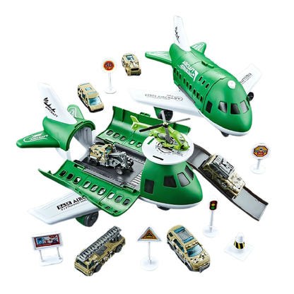 SkyHaul™ – Transformeerbaar Vliegtuig & Voertuig – Creatief Speelavontuur