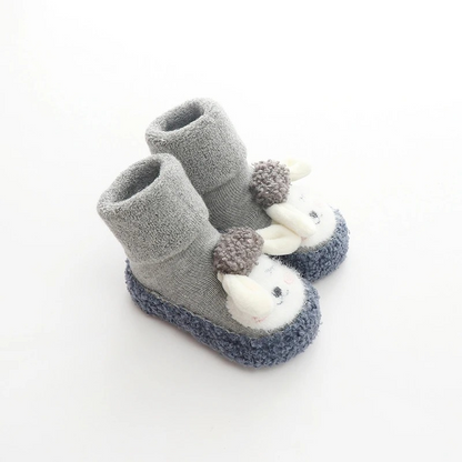 KnuffelPootjes - Schattige pluchen anti-slip schoenen
