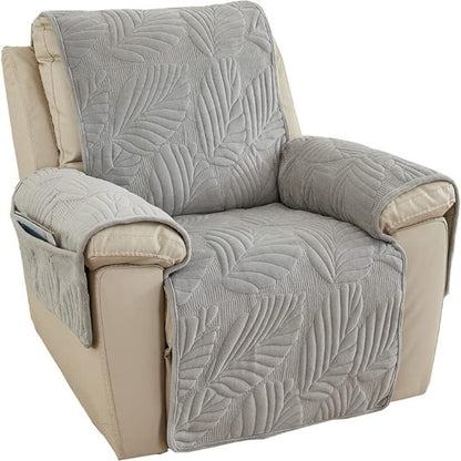 Grove Fauteuilhoes - Microvezel met Bladpatroon, Antislip 4