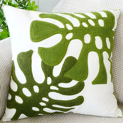 Grovea Kussenhoes - Groen, Binnenkussen 45x45, Geschikt voor Buiten 7
