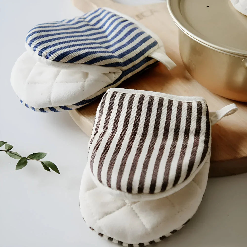 Gusto Ovenwant - Hittebestendig Microvezel, Gestreept Design 3