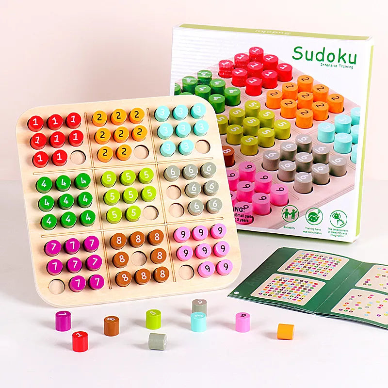 4Ever Wood Sudoku™ - Urenlang speelplezier! - Houten 3D sudoku