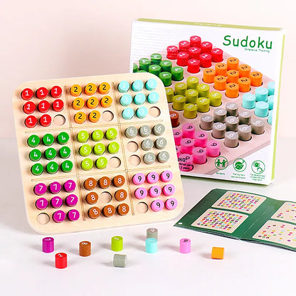 4Ever Wood Sudoku™ - Urenlang speelplezier! - Houten 3D sudoku