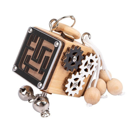 4Ever Wood - Busy Cube -  Ontwikkel de handvaardigheid
