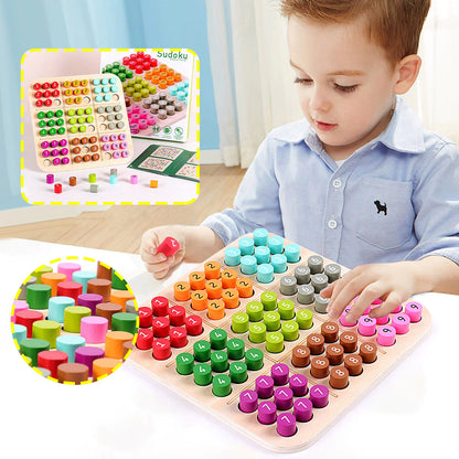 4Ever Wood Sudoku™ - Urenlang speelplezier! - Houten 3D sudoku
