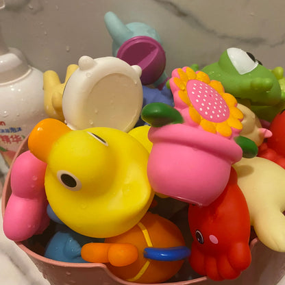 FloatieFriends™ – Zachte Waterspeel Diertjes – Baby Speelgoed voor in Bad