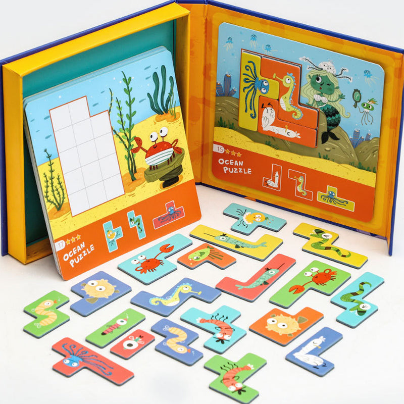 AquaMatch™ – Ontdek de Dieren van de Zee - Oceaandieren puzzel
