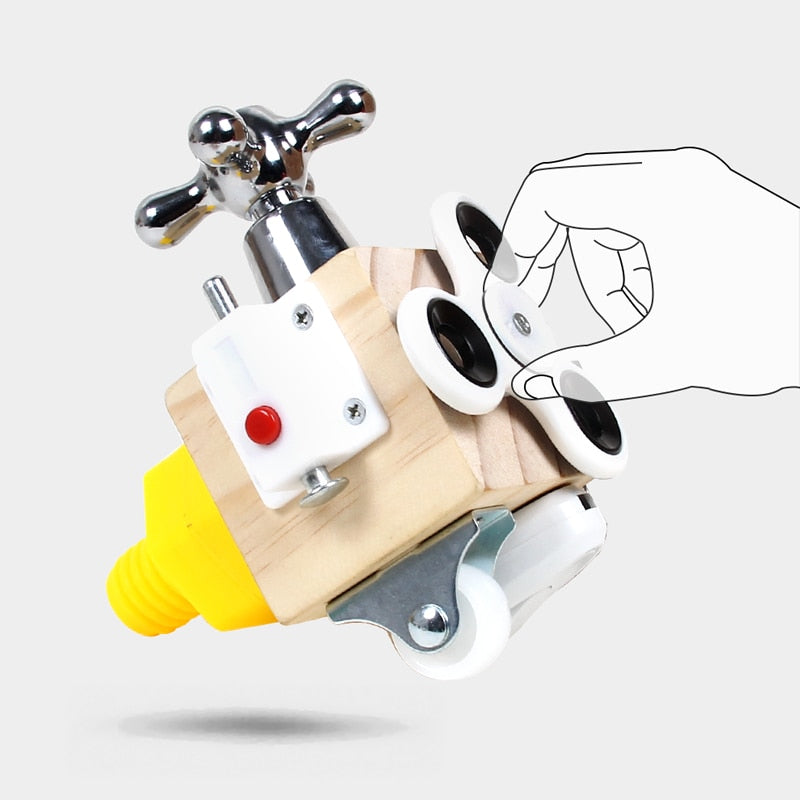 4Ever Wood - Busy Cube -  Ontwikkel de handvaardigheid