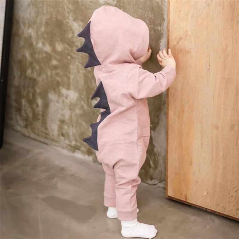RoarNest™ – Schattige Dinosaurus Romper – Zachte Comfort Onesie voor Baby’s