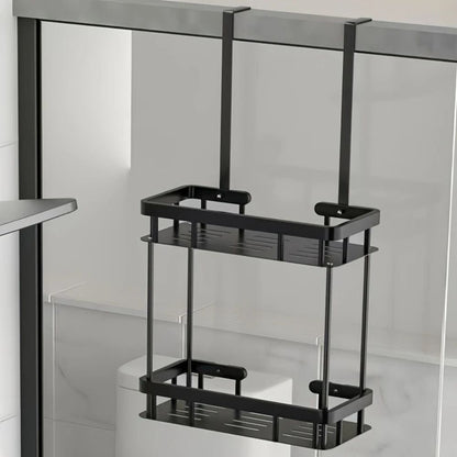 SteelHangCaddy™ – RVS Hangende Badkamer Caddy – Boorvrije Wandplank Organizer