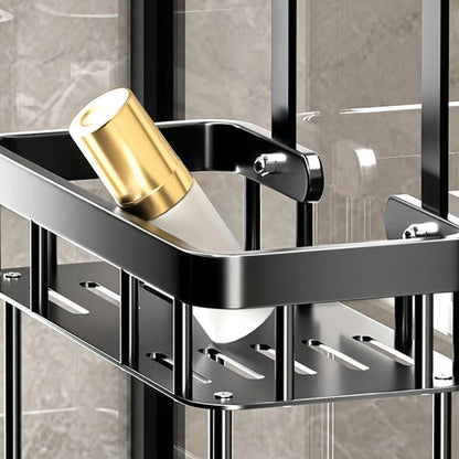 SteelHangCaddy™ – RVS Hangende Badkamer Caddy – Boorvrije Wandplank Organizer