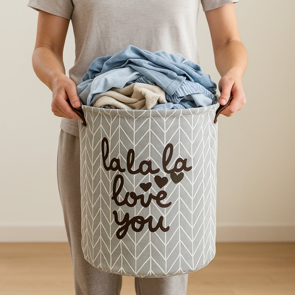 Harmel Wasmand - Duurzaam Polyester, Opvouwbaar en Ruimtebesparend 0