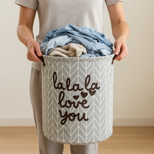 Harmel Wasmand - Duurzaam Polyester, Opvouwbaar en Ruimtebesparend 0