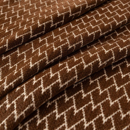 Harmonia Zigzag Bankhoes - Ademend Chenille, Vintage Charme 2