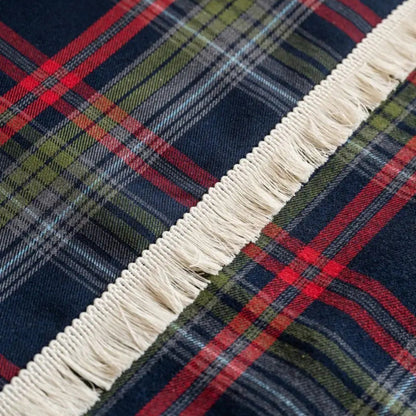 Haven Cottage Bankhoes - Zachte Microvezel, Geruite Textuur 3