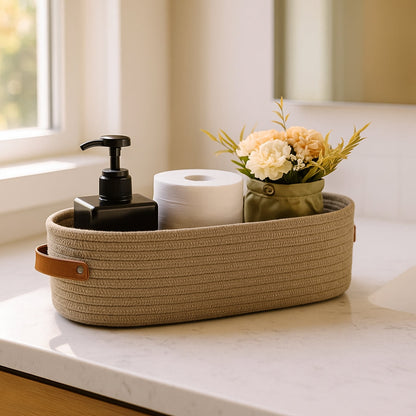 Haven Opbergmand - Geweven Microvezel, Compact en Praktisch 0