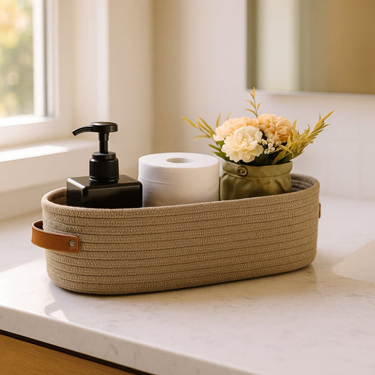 Haven Opbergmand - Geweven Microvezel, Compact en Praktisch 0