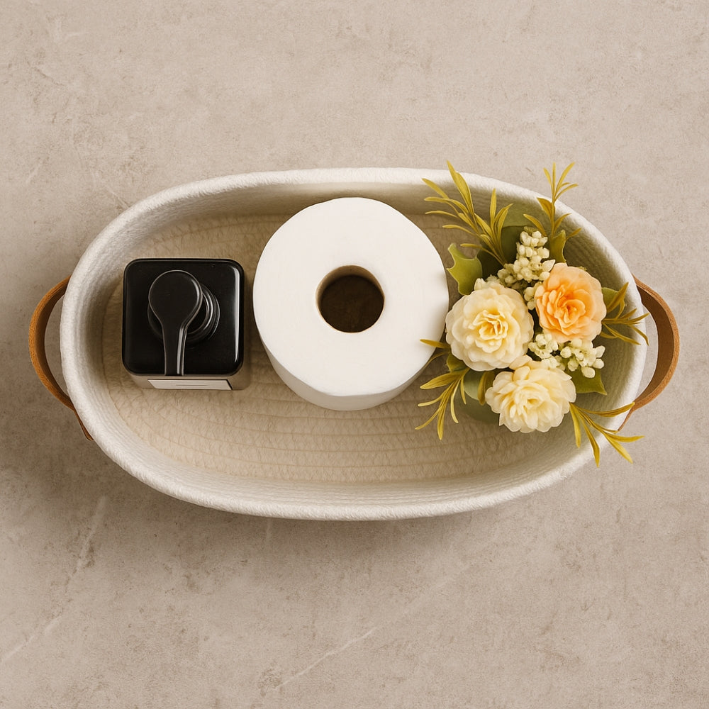 Haven Opbergmand - Geweven Microvezel, Compact en Praktisch 3
