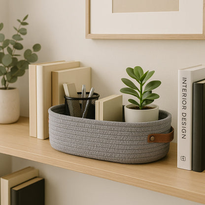 Haven Opbergmand - Geweven Microvezel, Compact en Praktisch 4