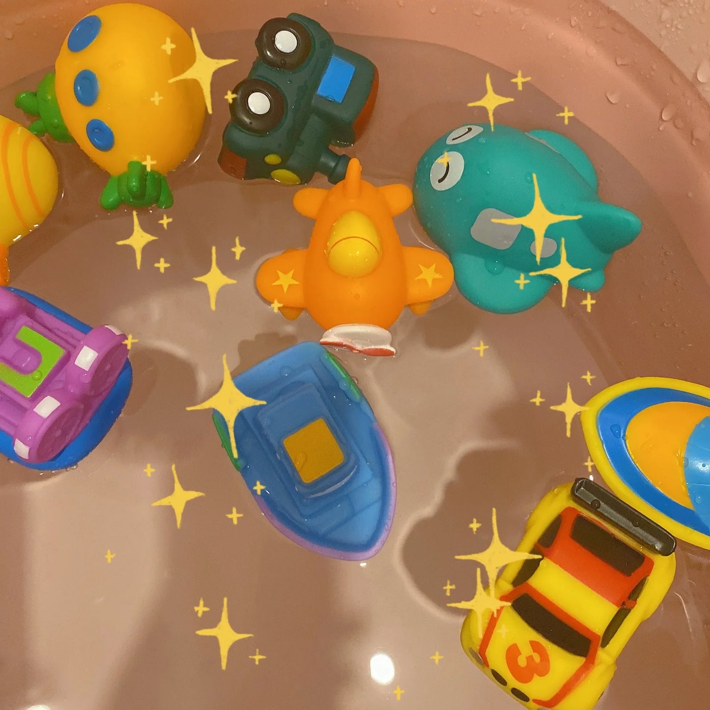FloatieFriends™ – Zachte Waterspeel Diertjes – Baby Speelgoed voor in Bad