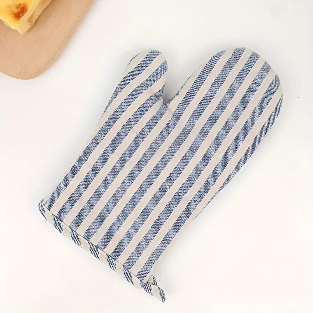 Hedra Ovenwant - Hittebestendig Katoen, Gestreept Design 4