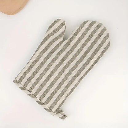 Hedra Ovenwant - Hittebestendig Katoen, Gestreept Design 5